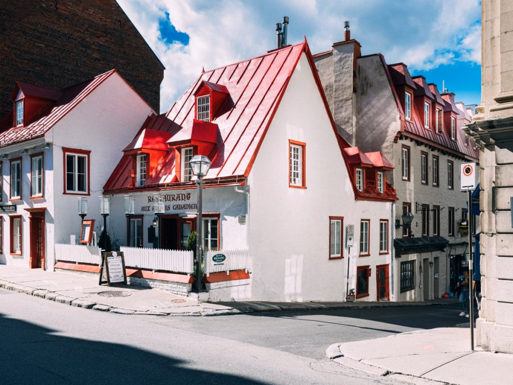 Aux Anciens Canadiens Restaurant in Quebec City