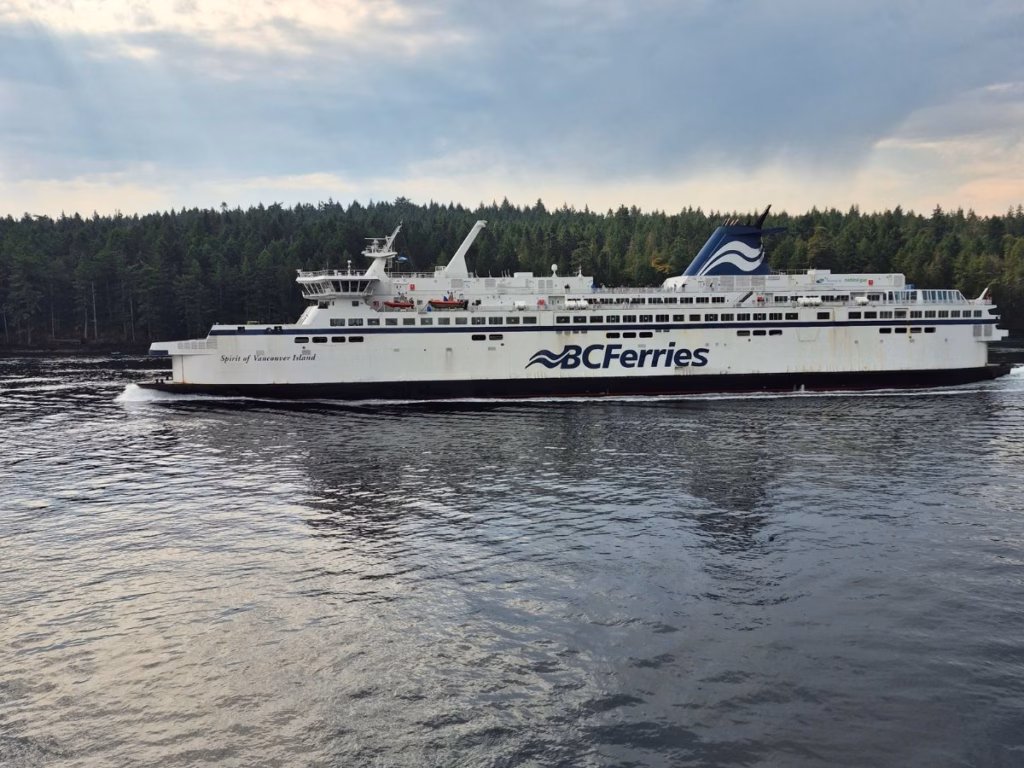 BC Ferries in the Gulf Islands