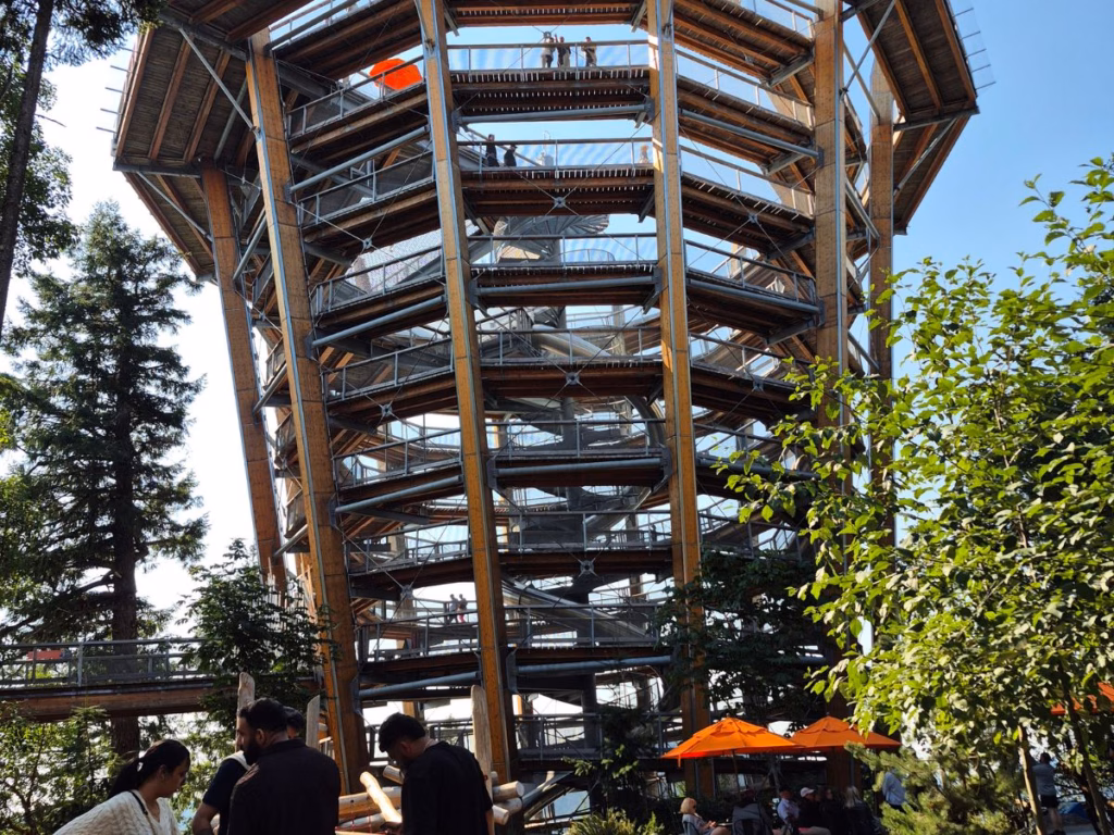 Malahat Tower ramps on Vancouver Island
