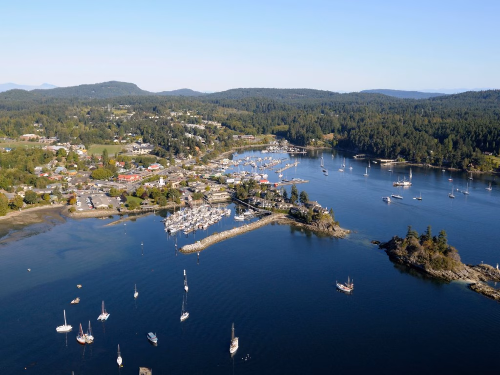 Salt Spring Island in the Gulf Islands