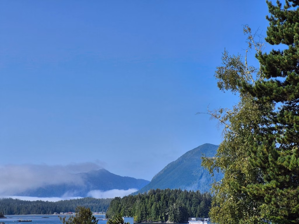 Ucluelet Waterfront on Vancouver Island