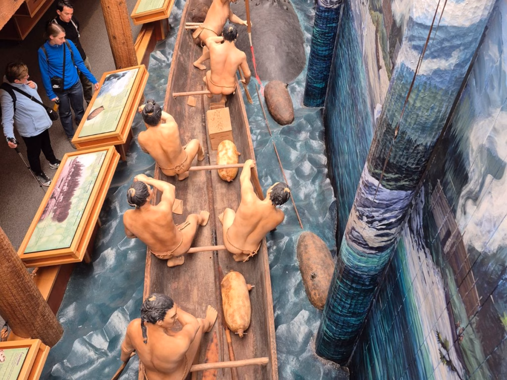Kwisitis Visitor Centre Exhibit in Pacific Rim National Park Reserve