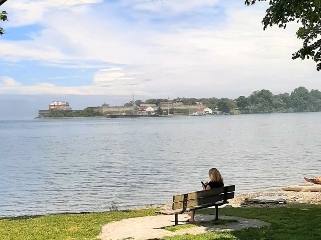 Queen's Royal Park across Niagara River from Fort Niagara