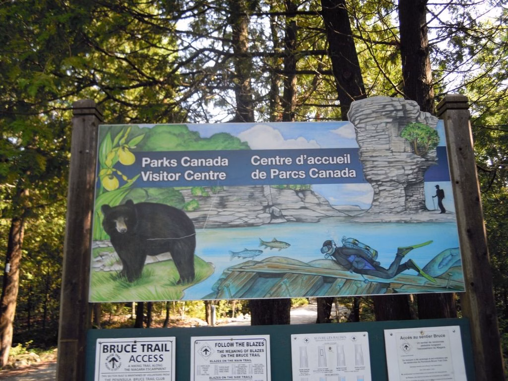 Visitor Centre in Bruce Peninsula National Park