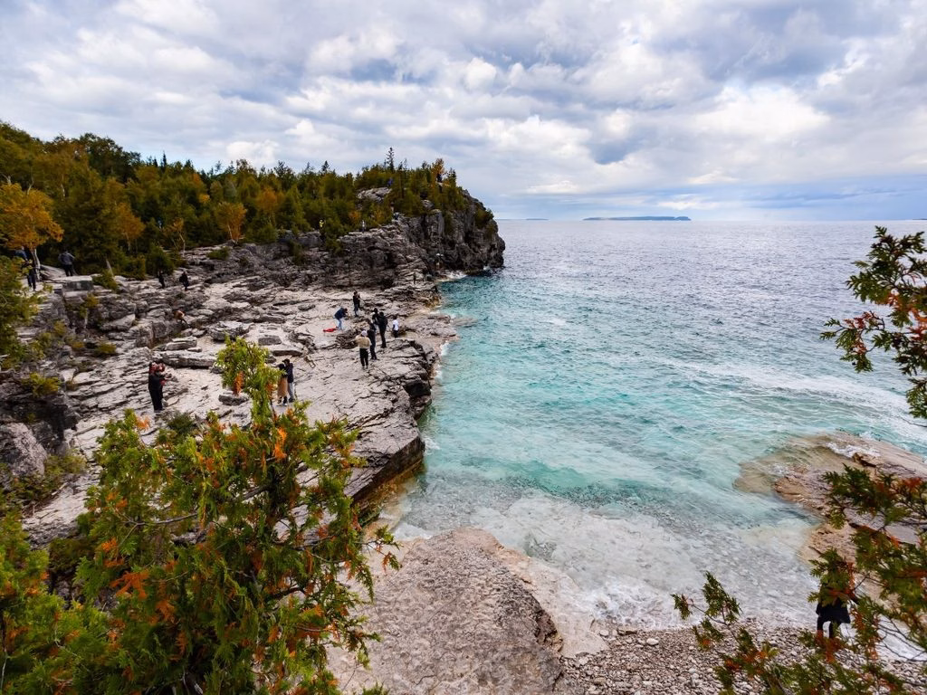 Bruce Trail in Bruce Peninsula National Park